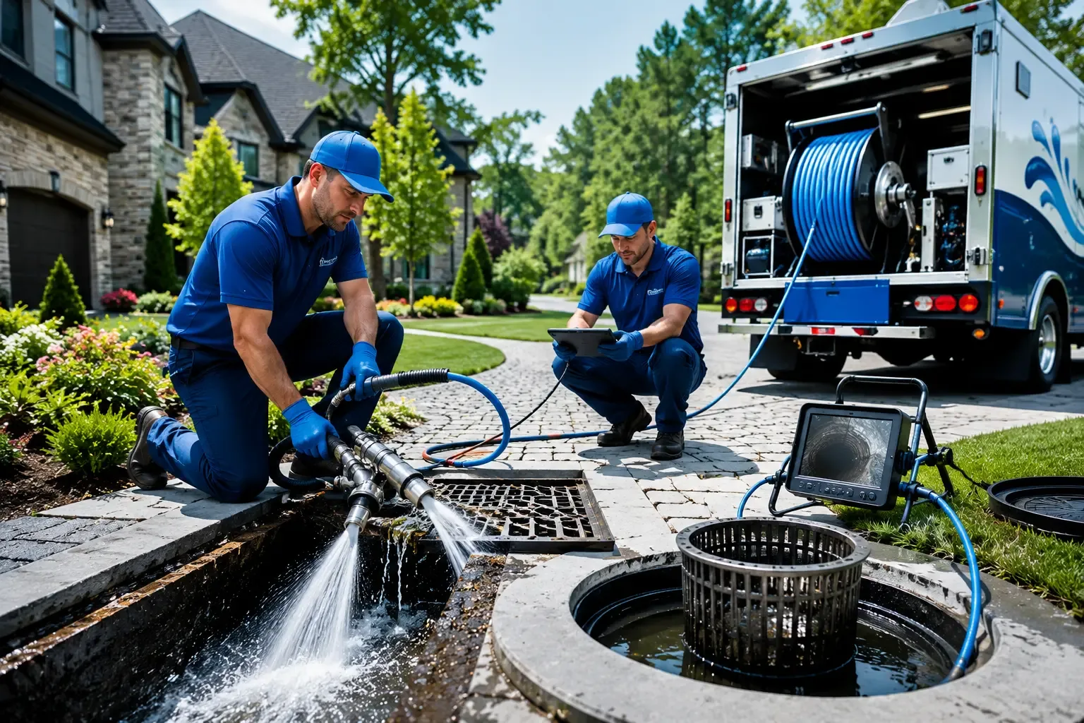 Local outdoor drain cleaning professionals in Camden, NC
